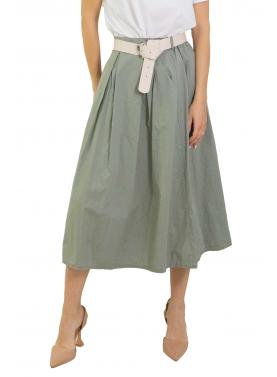 Gonna con cintura con elastico dietro "Nina"